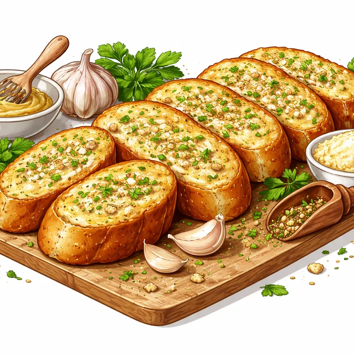 Garlic Bread at Medici Pizzeria